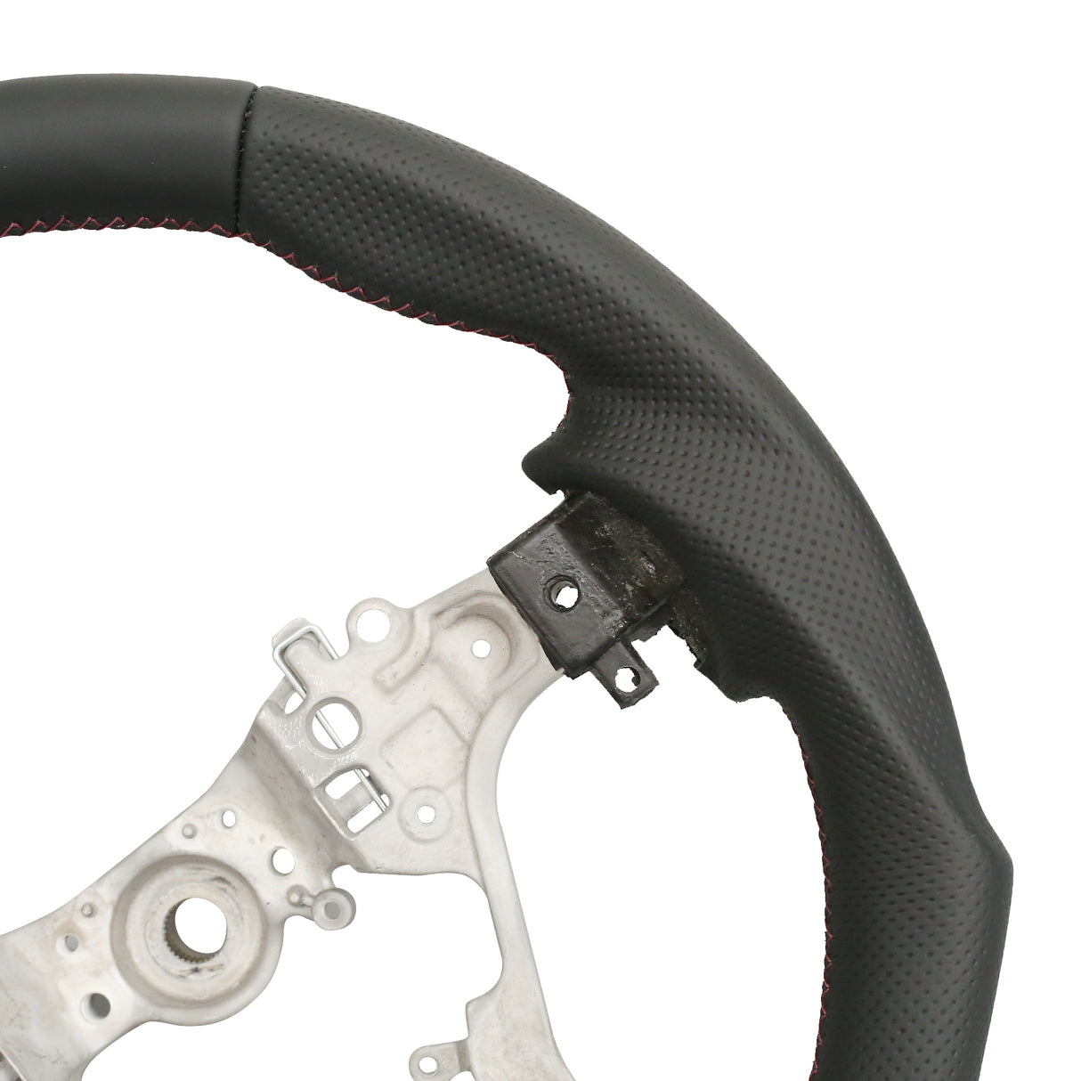 GRS Merlot Red Leather Steering Wheel Core for Toyota N80 Hilux, Fortuner & 70 Series