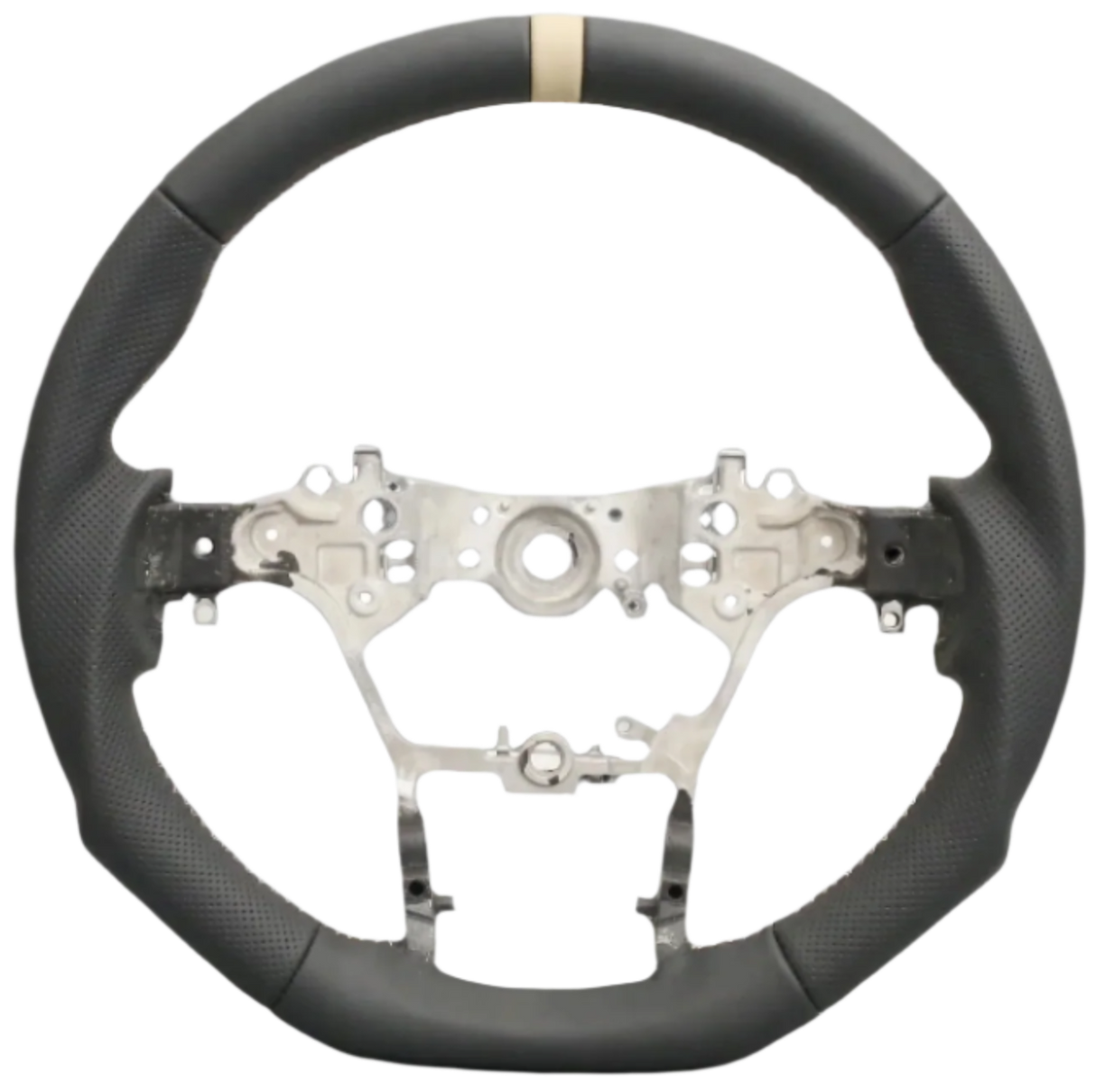 GRS Sandy Taupe Leather Steering Wheel Core for Toyota N80 Hilux, Fortuner & 70 Series