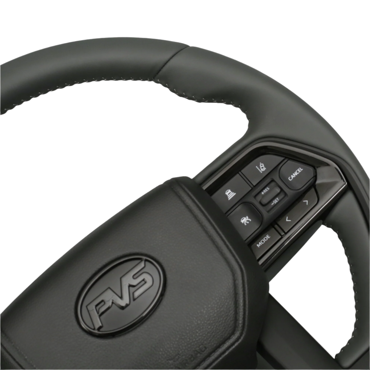 Basic Grey Leather Steering Wheel Upgrade Kit for Toyota