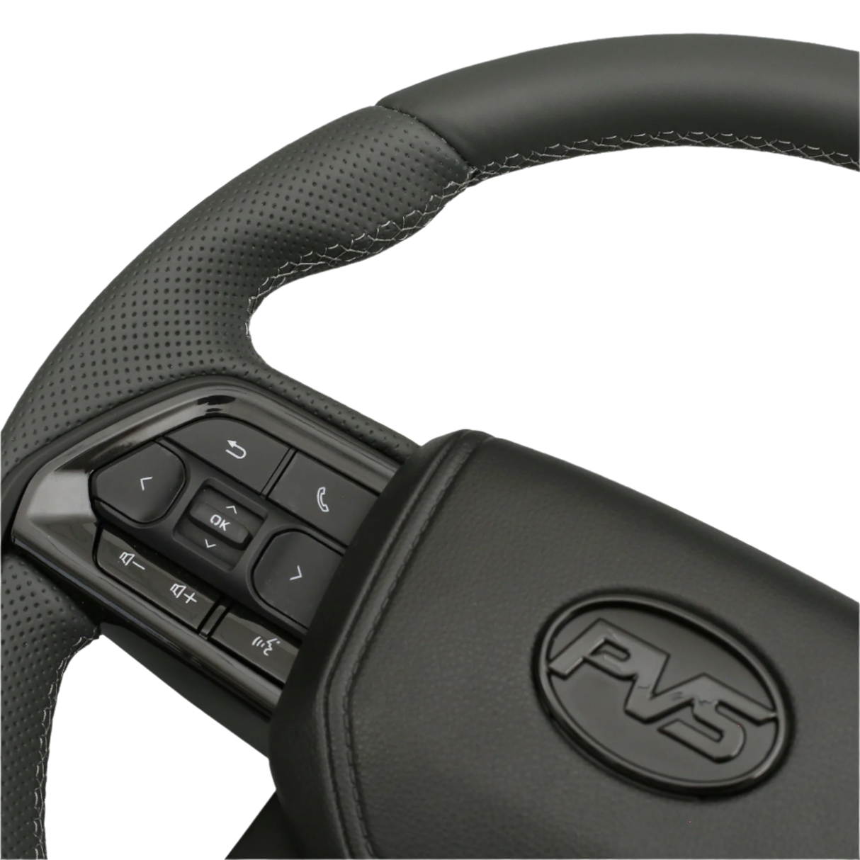 Sports Grey Leather Steering Wheel Upgrade Kit for Toyota