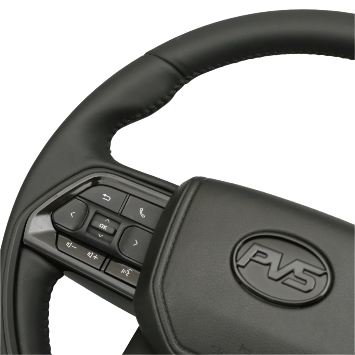 Basic Black Leather Steering Wheel Upgrade Kit for Toyota