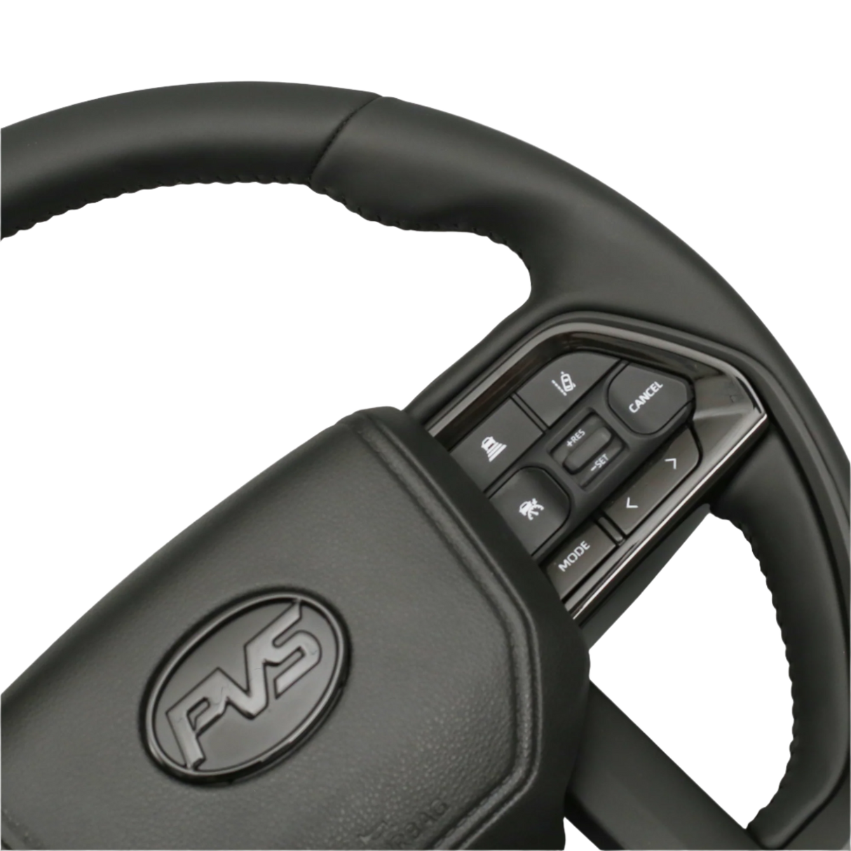 Basic Black Leather Steering Wheel Upgrade Kit for Toyota
