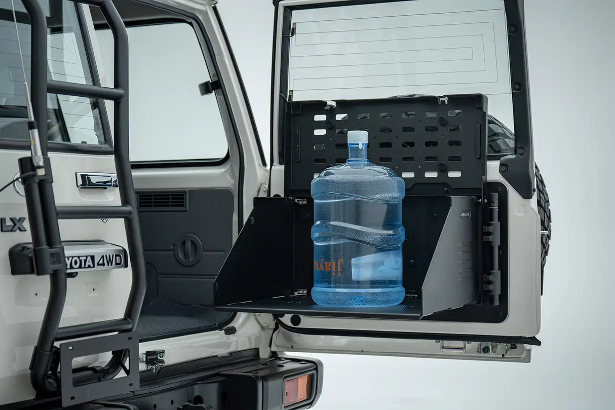 URNIETA Tailgate Drop Down Platform Table| 76 Series LandCruiser Wagon