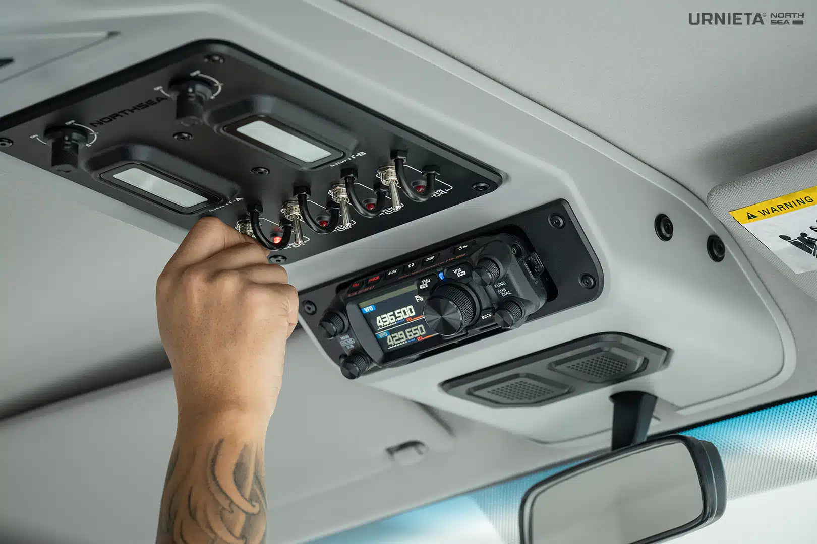 URNIETA Roof Console | 70 Series LandCruiser 2008–2025