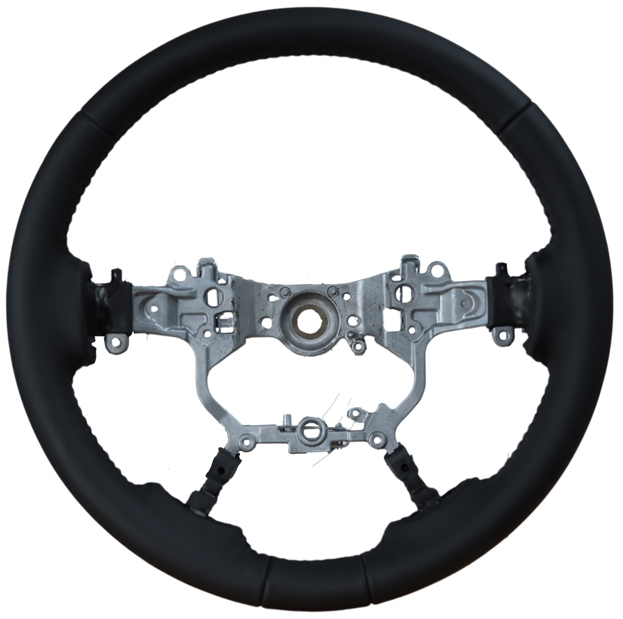 Basic Black Leather Steering Wheel Core for 150 Prado & 200 Series LandCruiser 2016-2022