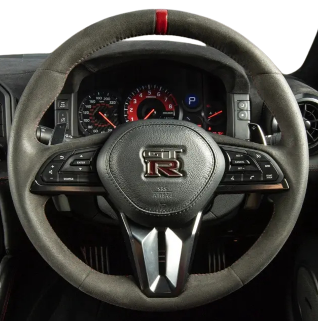 Nismo Style Alcantara Steering Wheel to Suit Nissan R35 GTR (2008-2024)