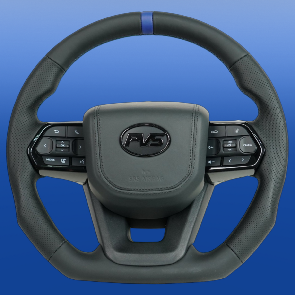 Midnight Blue Limited Edition V5 Leather 300 Style Steering Wheel Upgrade Kit for Toyota