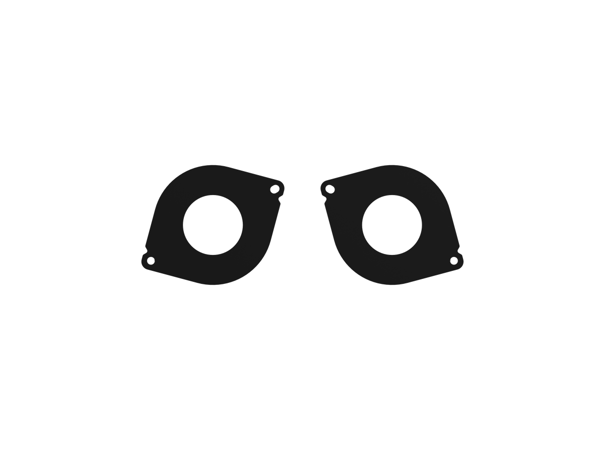 51mm Speaker/Tweeter Mounts To Suit 70 Series Land Cruiser | Pair