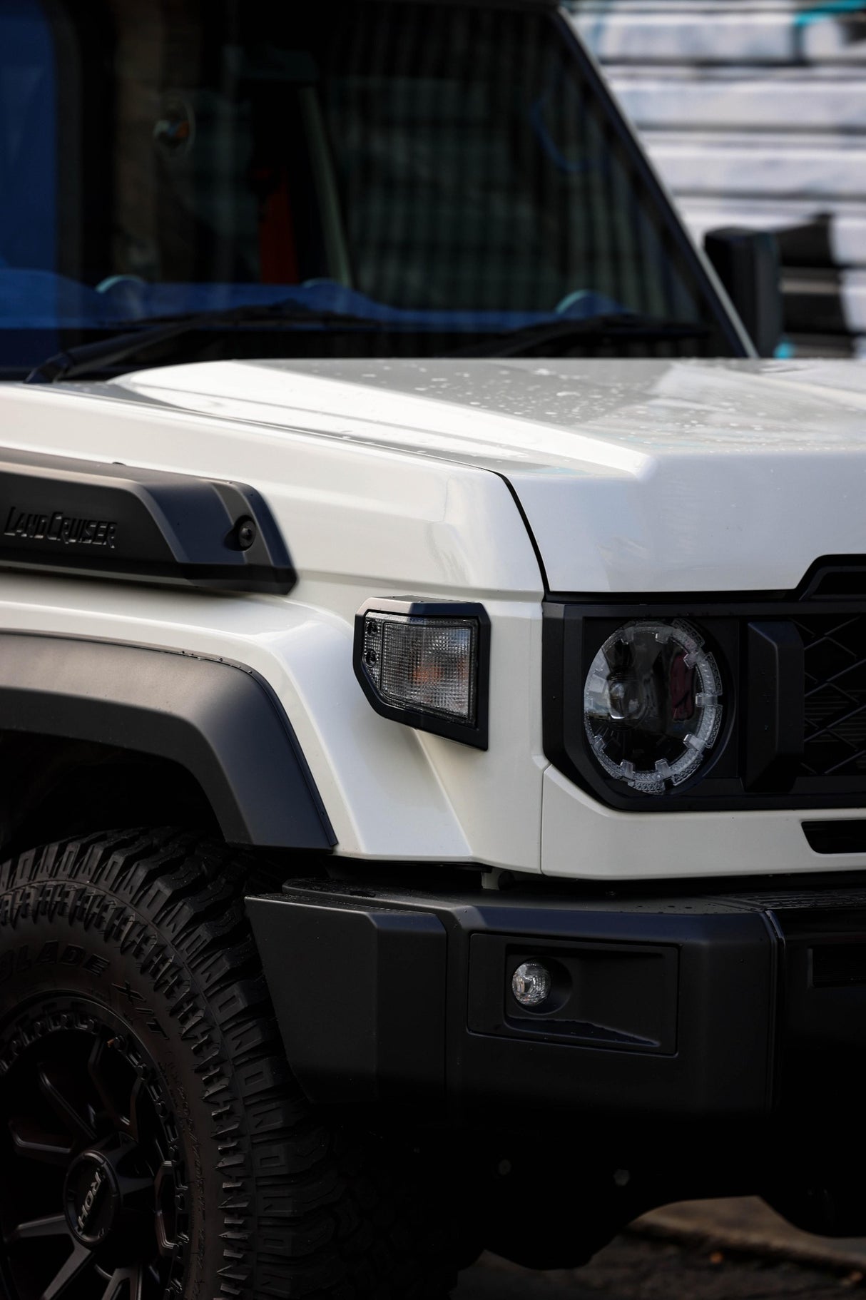 Clear/Crystal Front Corner Indicator Lights to suit Toyota LandCruiser 70 Series (09/2023+)