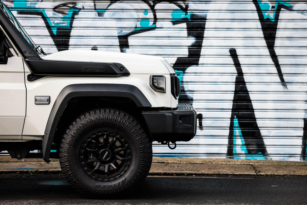 Clear/Crystal Turn Signal Side Marker + Front Corner Indicator Combo to suit Toyota LandCruiser 70 Series (09/2023+)