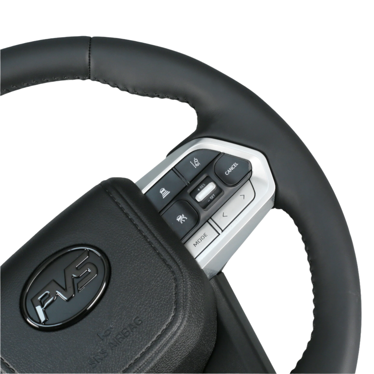 Basic Black Leather 300 Style Steering Wheel Upgrade Kit for Toyota