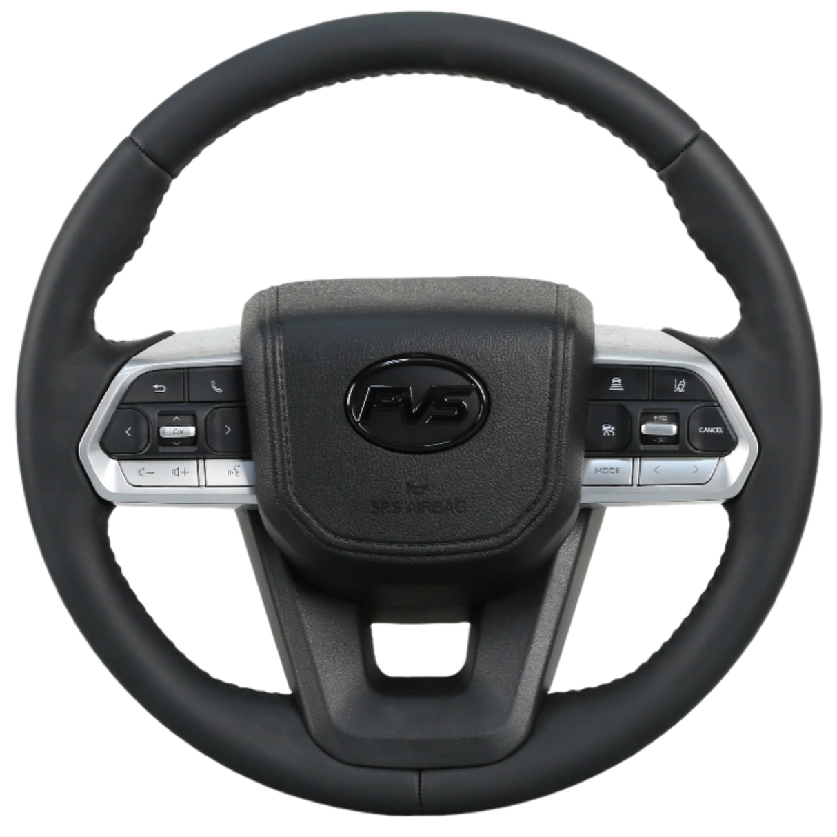 Basic Black Leather 300 Style Steering Wheel Upgrade Kit for Toyota