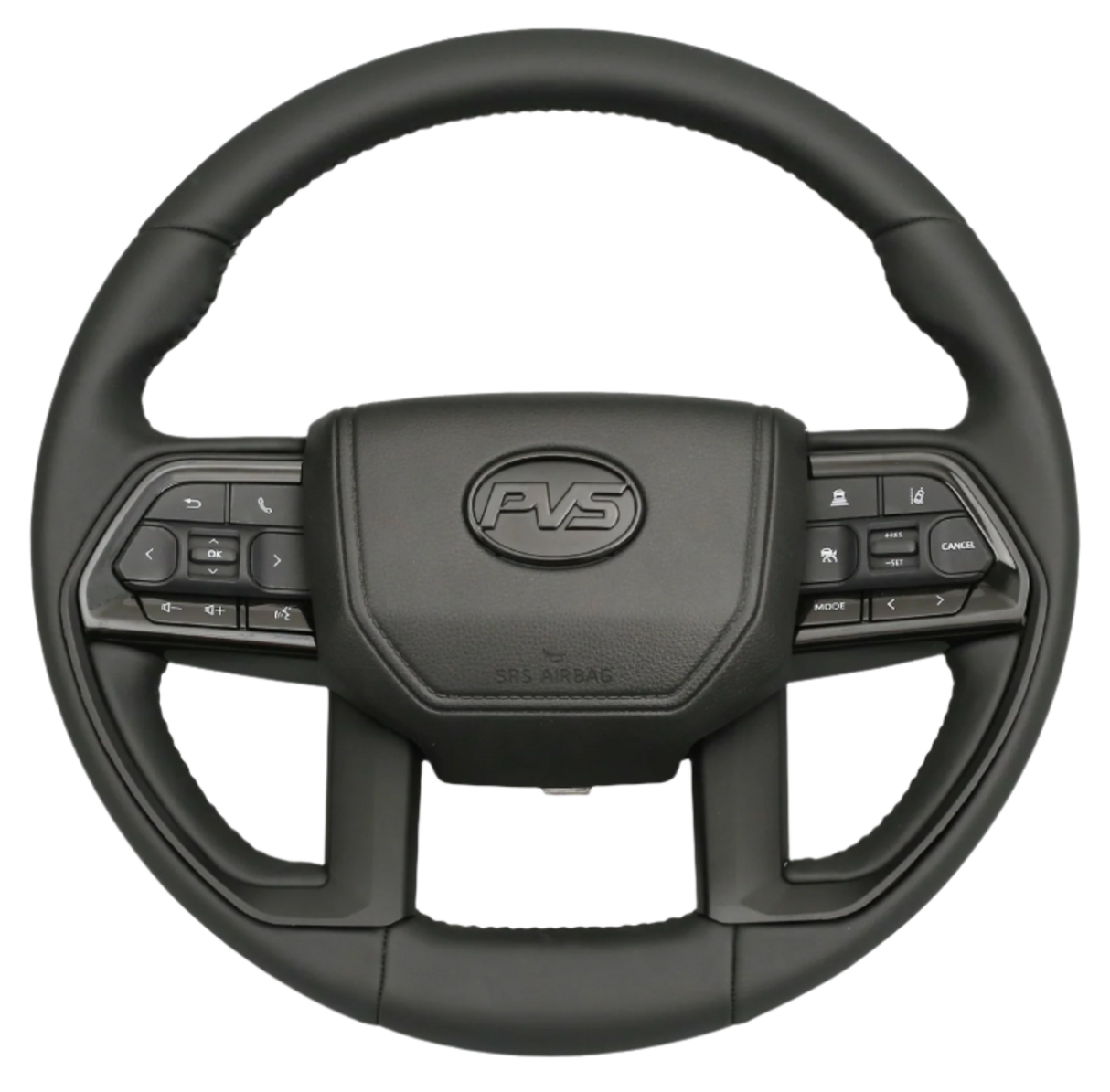 Basic Black Leather Steering Wheel Upgrade Kit for Toyota