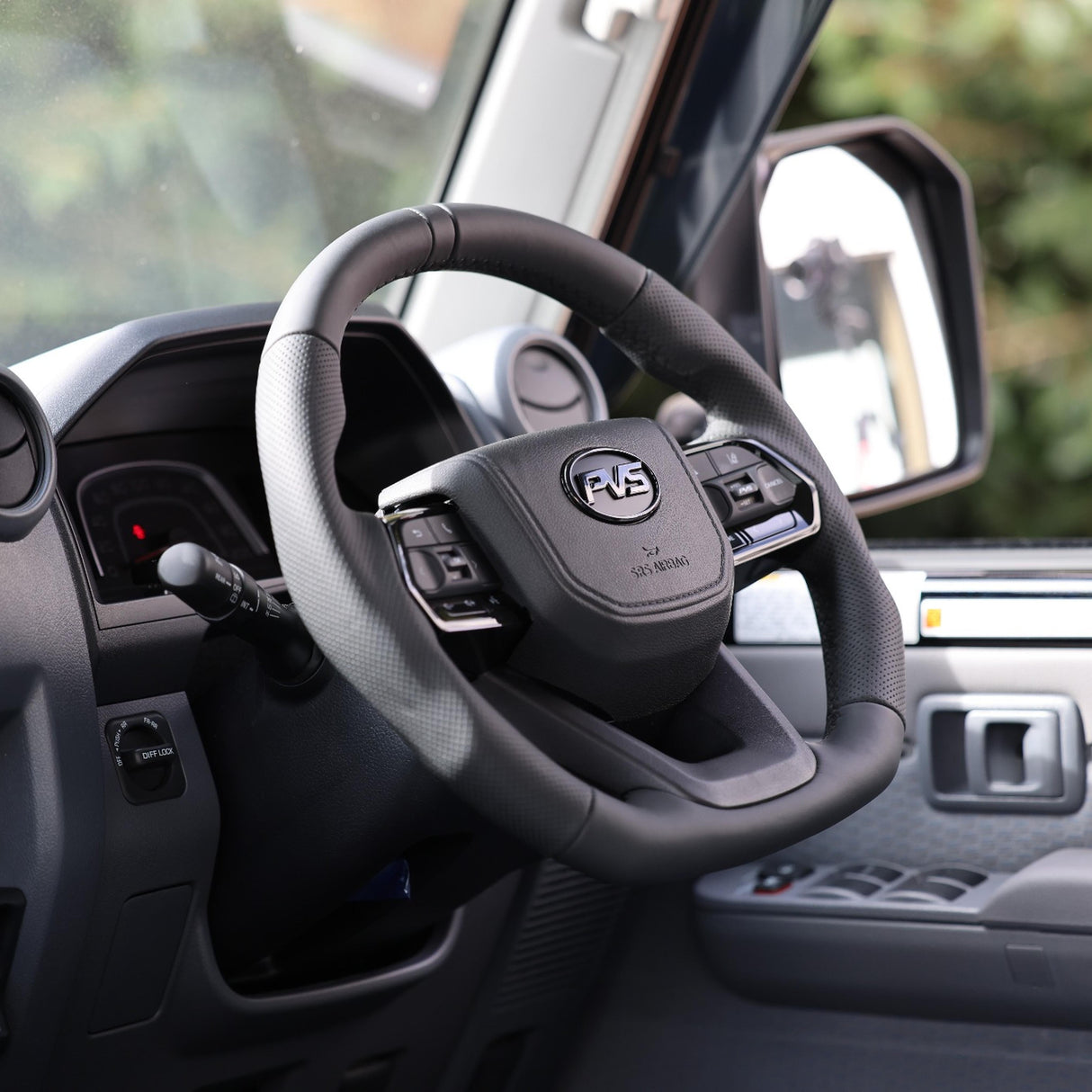 Black Limited Edition V5 Leather 300 Style Steering Wheel Upgrade Kit for Toyota