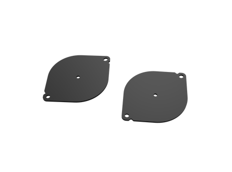 Blank Speaker/Tweeter Mounts To Suit 70 Series Land Cruiser | Pair