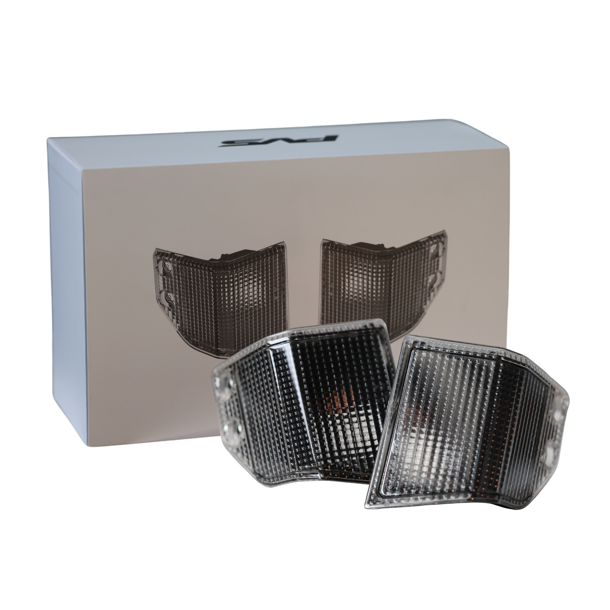 Clear/Crystal Front Corner Indicator Lights to suit Toyota LandCruiser 70 Series (09/2023+)