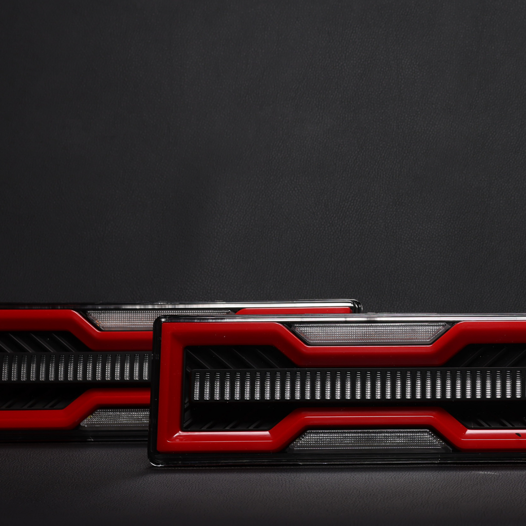 Clear LED Tail Lights Plug n Play for LandCruiser 79 Series/Hilux Genuine Toyota Tray or Tub