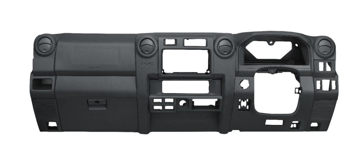 Black Dashboard Upgrade for Toyota 70 Series LandCruiser (2008–2025)