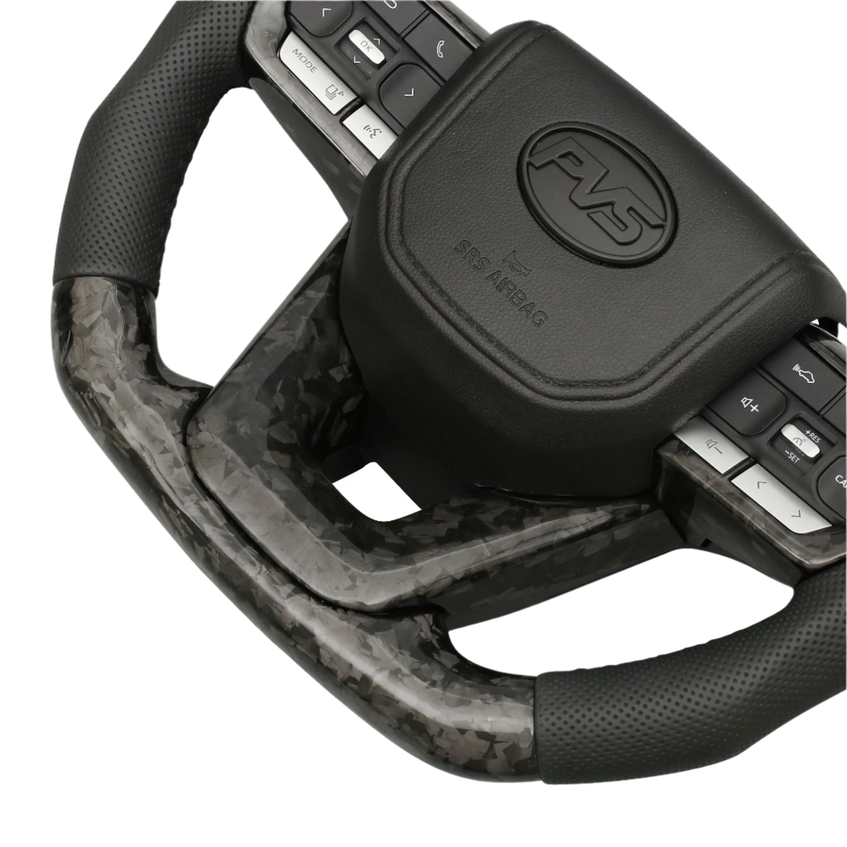 Elite Forged Carbon Leather 300 Style Steering Wheel Upgrade Kit for Toyota