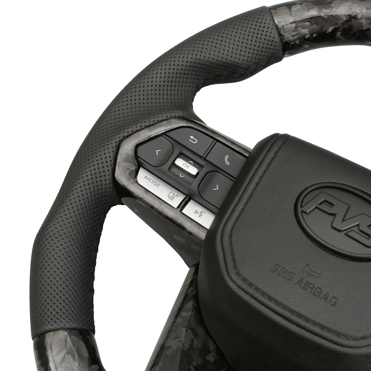 Elite Forged Carbon Leather 300 Style Steering Wheel Upgrade Kit for Toyota