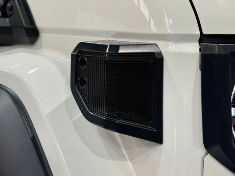 Smoked Turn Signal Side Marker + Front Corner Indicator Combo to suit Toyota LandCruiser 70 Series (09/2023+)