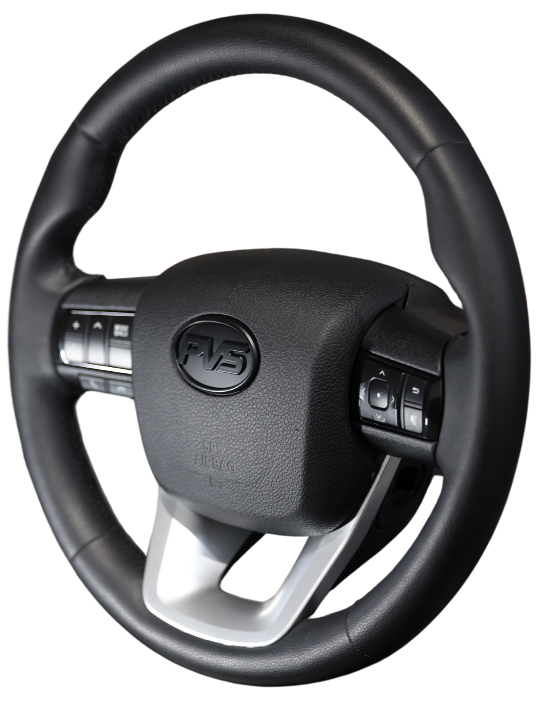 Basic Black Leather Facelift LandCruiser Style Steering Wheel Upgrade Kit for Toyota