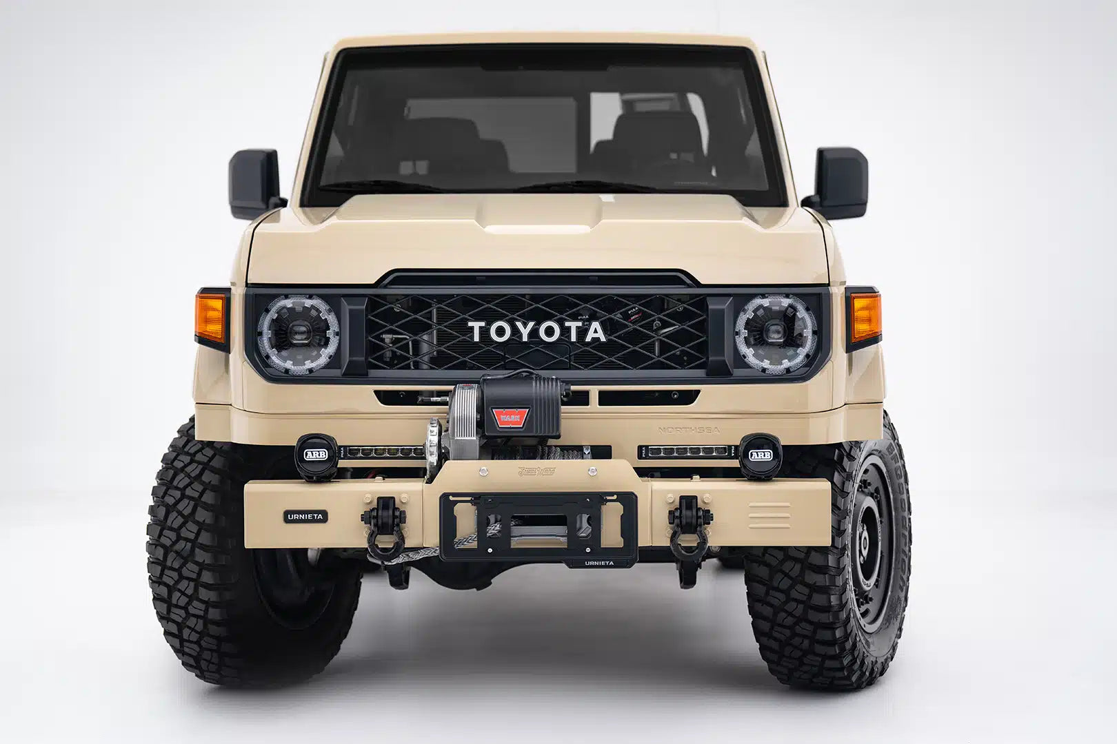 URNIETA Vintage Front Bumper | 70 Series LandCruiser