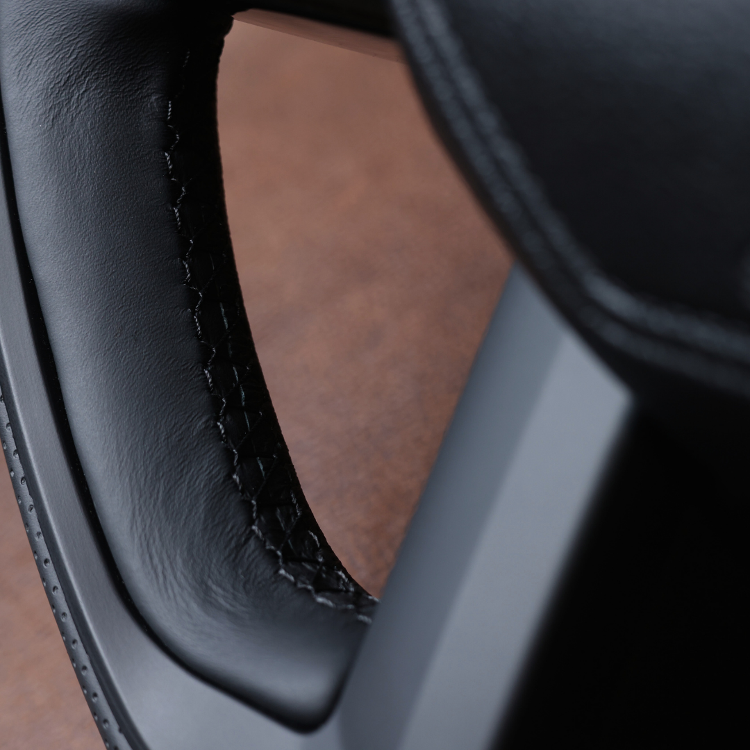 Black Leather Steering Wheel Upgrade Kit for Toyota