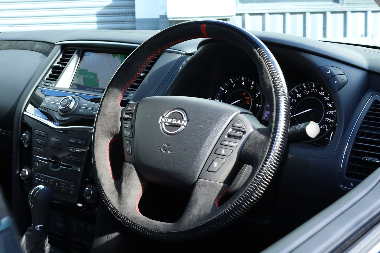 Nismo Style Steering Wheel to suit Nissan Y62 Patrol (2018-2025)