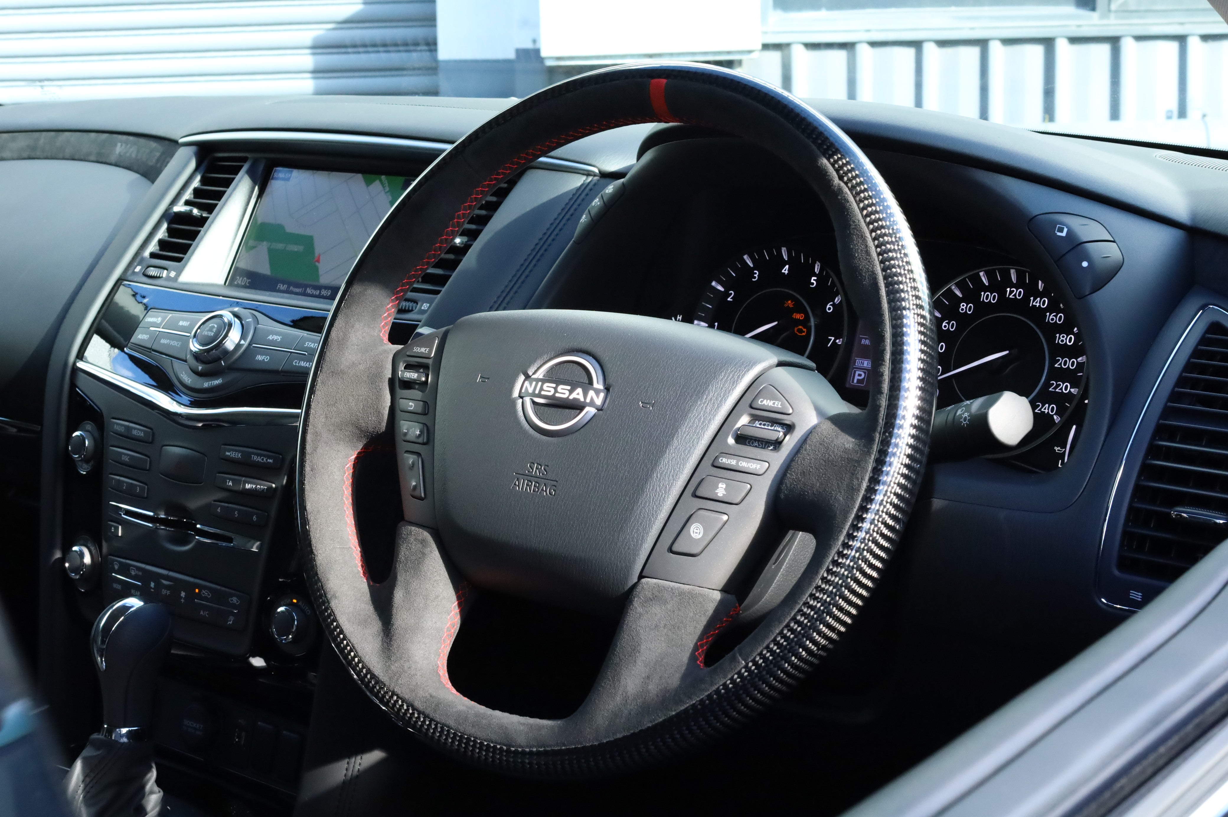 Nismo Style Steering Wheel to suit Nissan Y62 Patrol (2018-2025)