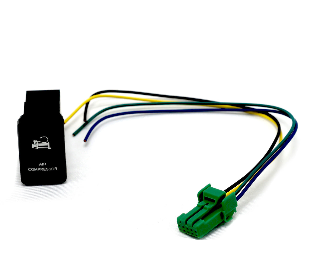 Vertical White LED Push Switch to suit 200 Series Landcruiser | Hilux N80