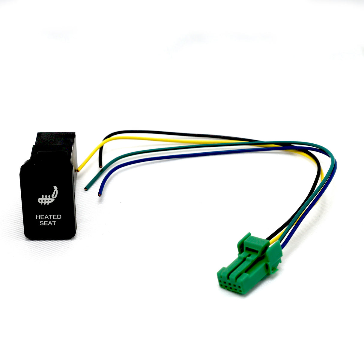 Vertical White LED Push Switch to suit 200 Series Landcruiser | Hilux N80
