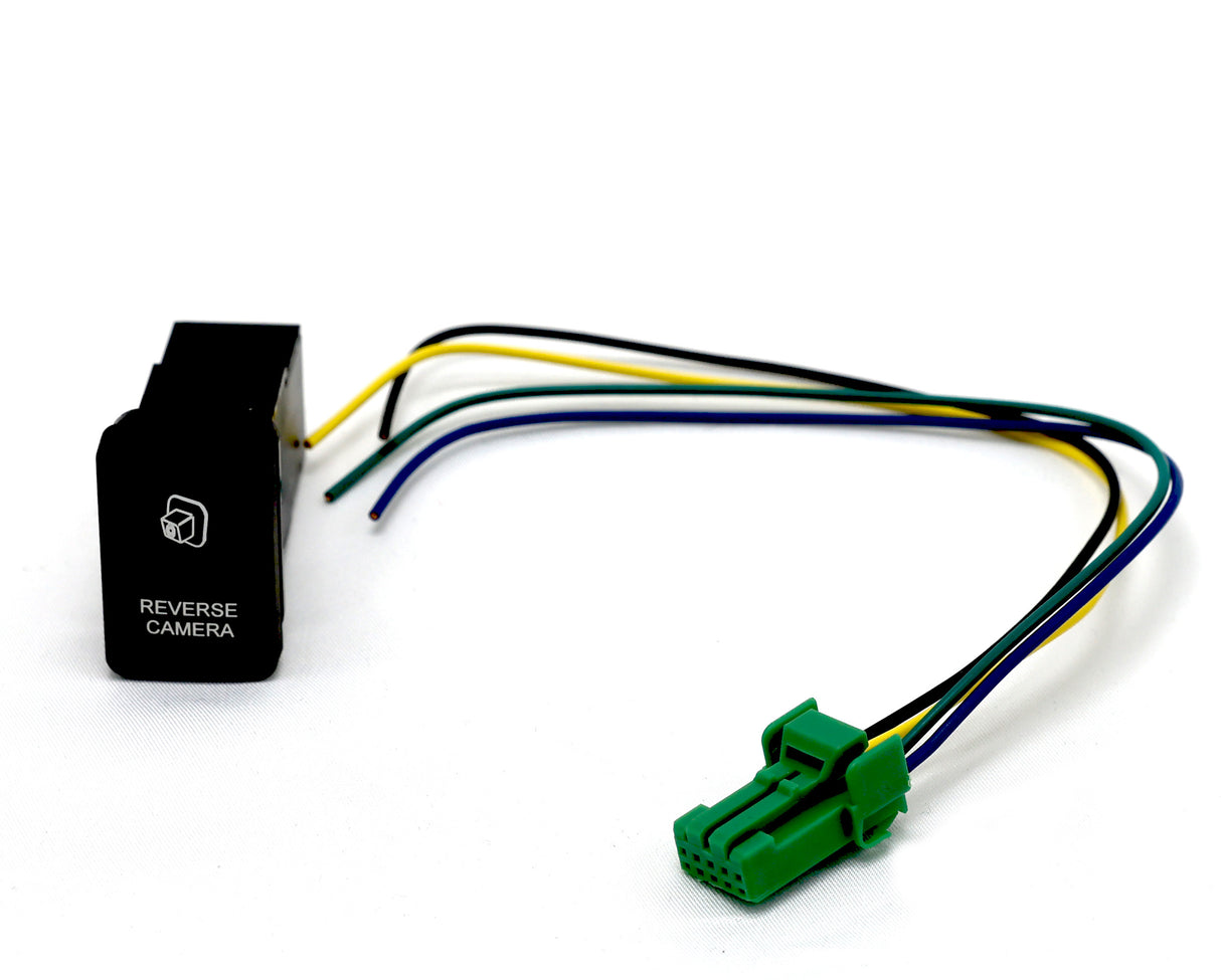 Vertical White LED Push Switch to suit 200 Series Landcruiser | Hilux N80