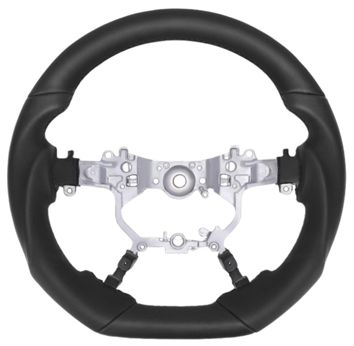 Sports Black Leather Steering Wheel Core for 150 Prado & 200 Series LandCruiser 2016-2022