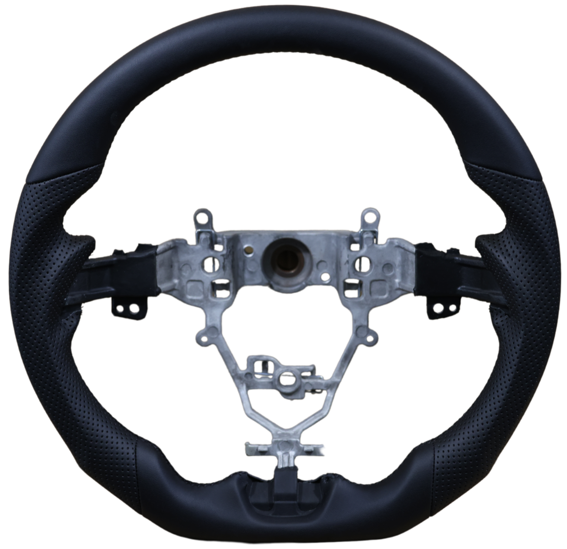 Sports Black Perforated Leather Steering Wheel Core to Suit Suzuki Jimny 2018+