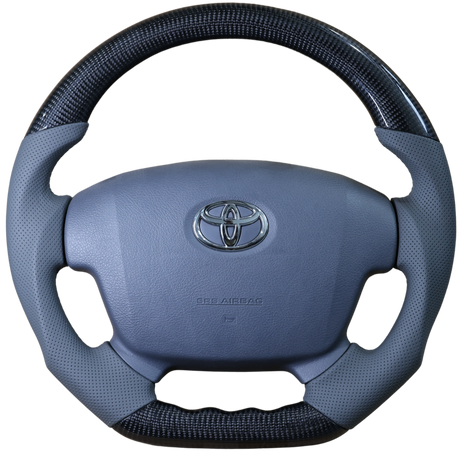 OEM Traditional Carbon Grey Leather Steering Wheel Core for Toyota