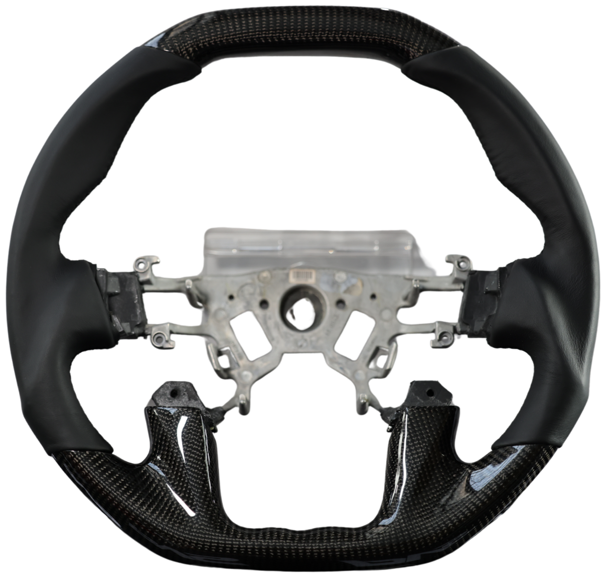 Rari Carbon Black Leather Steering Wheel Core to suit Nissan Y62 Patrol (2013-2017) | Clearance