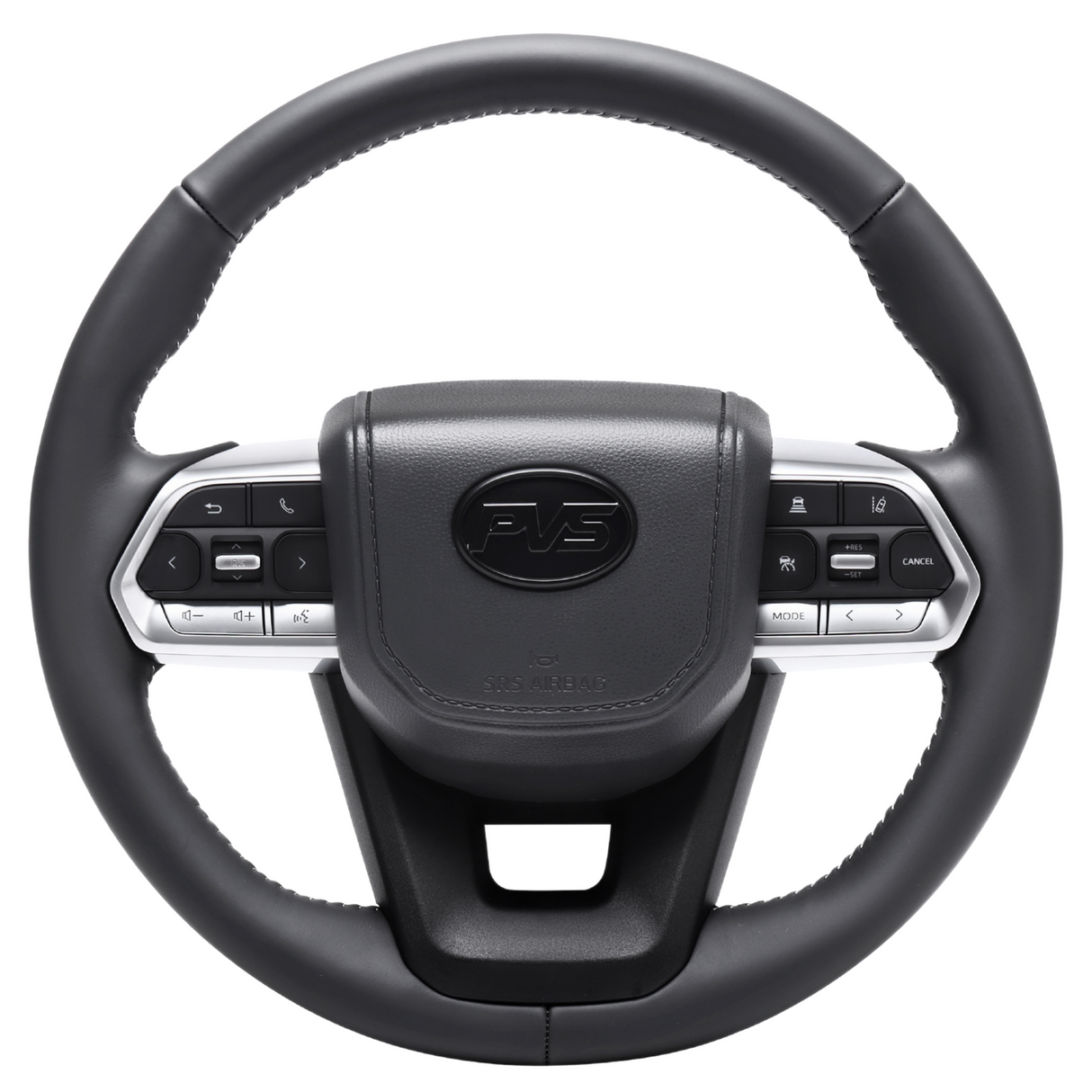 Basic Grey Leather 300 Style Steering Wheel Upgrade Kit for Toyota