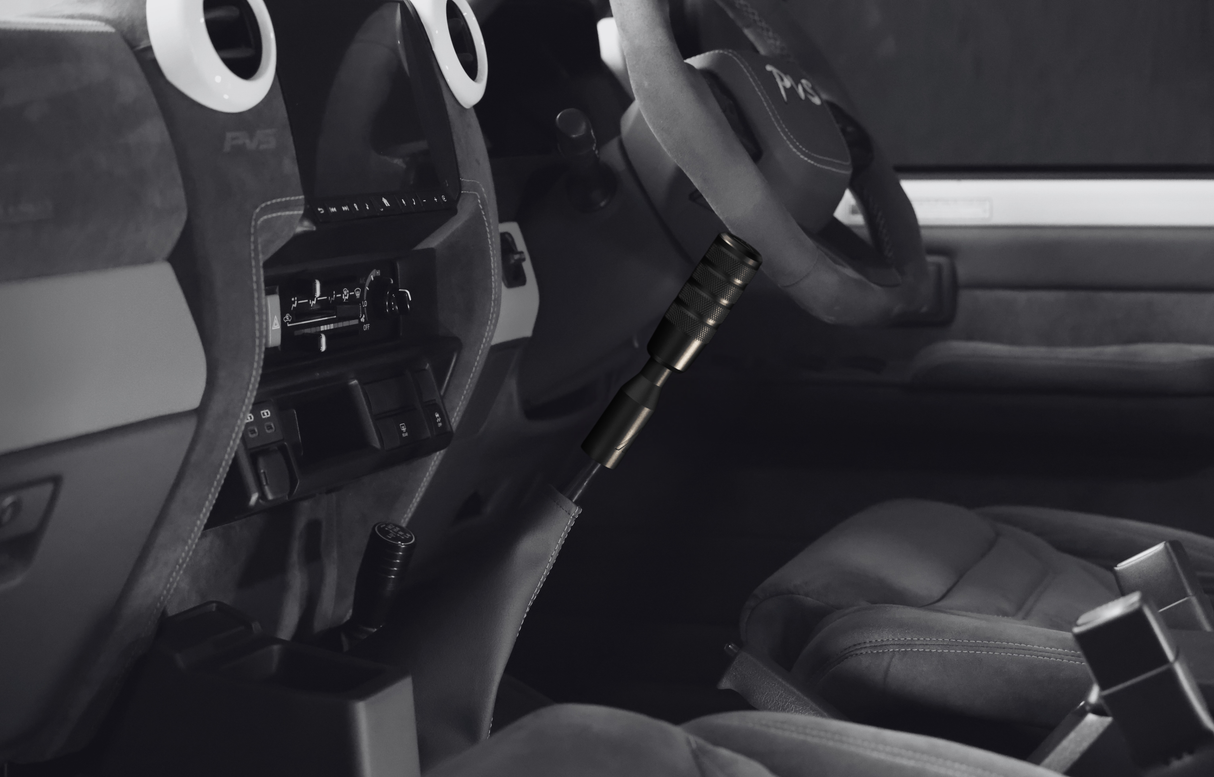 Aero Series Bundle - Circuit Gear Knob + 5" Gear Stick Extension to Suit Nissan GQ Patrol, Nissan Y61 GU Patrol (All Models)