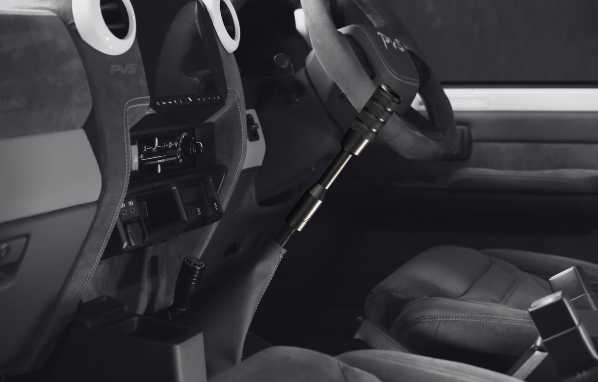 Aero Series Bundle - Circuit Gear Knob + 6.6" Gear Stick Extension to Suit Nissan GQ Patrol, Nissan Y61 GU Patrol (All Models)