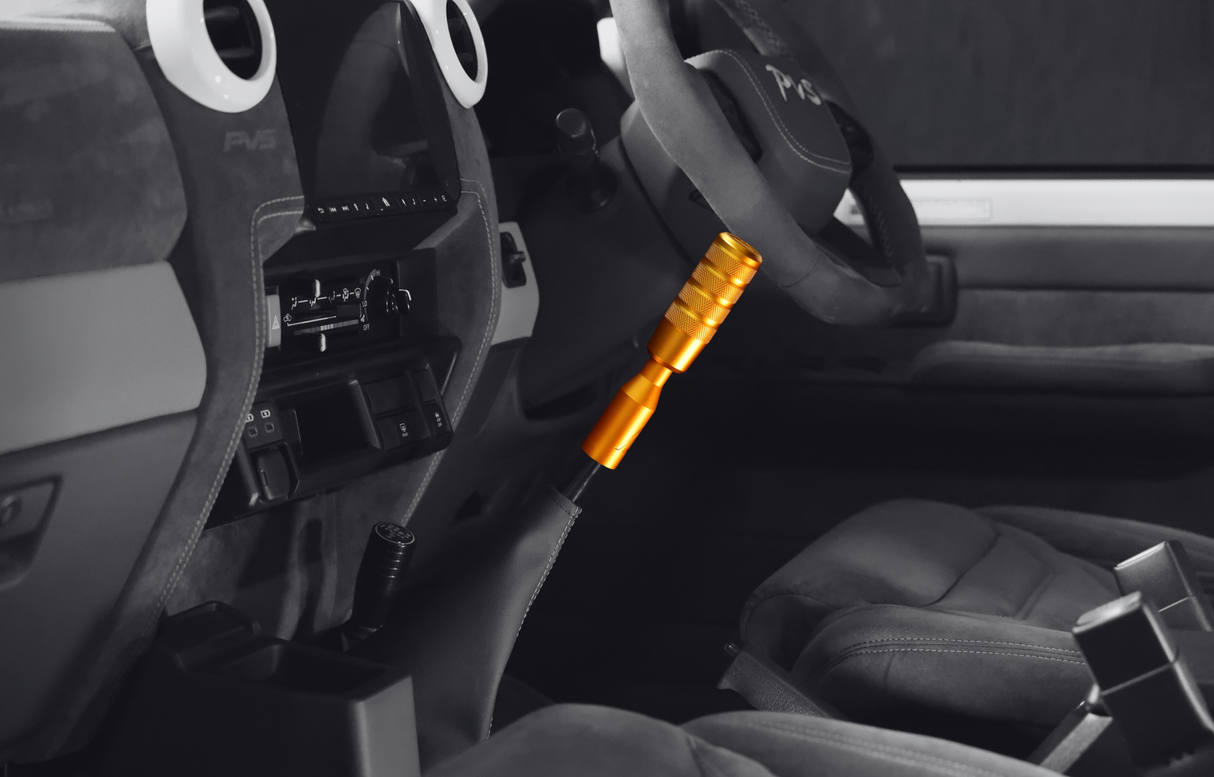 Aero Series Bundle - Circuit Gear Knob + 5" Gear Stick Extension to Suit Nissan GQ Patrol, Nissan Y61 GU Patrol (All Models)