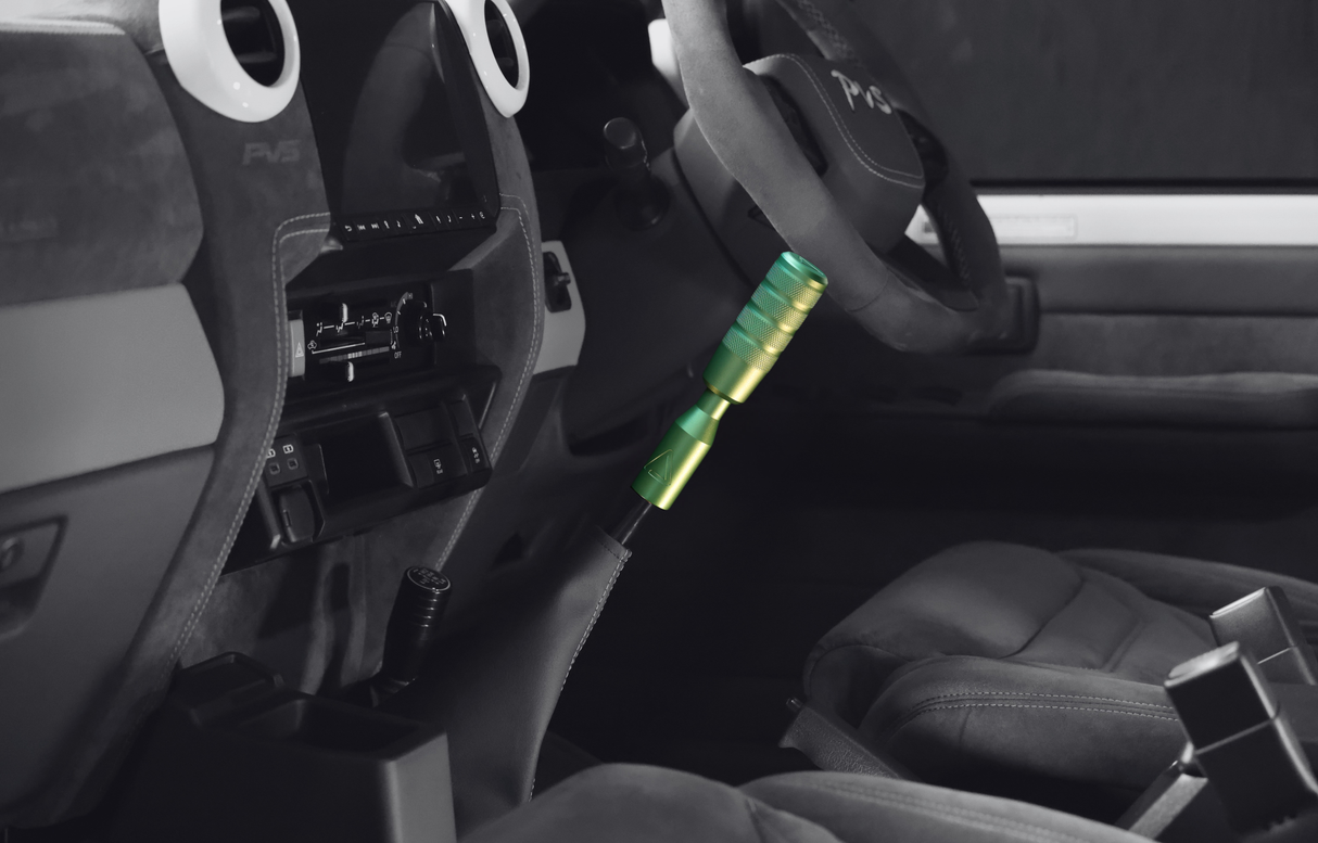 Aero Series Bundle - Circuit Gear Knob + 5" Gear Stick Extension to Suit Nissan GQ Patrol, Nissan Y61 GU Patrol (All Models)