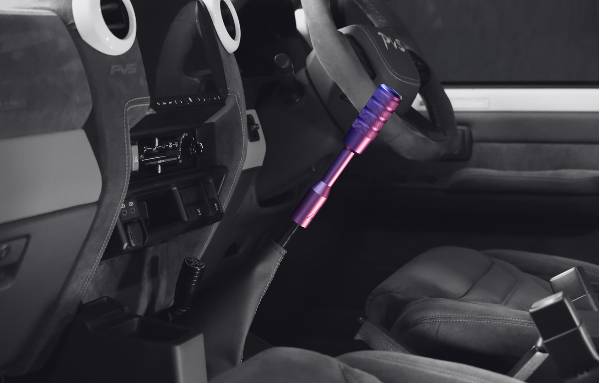Aero Series Bundle - Circuit Gear Knob + 6.6" Gear Stick Extension to Suit Nissan GQ Patrol, Nissan Y61 GU Patrol (All Models)