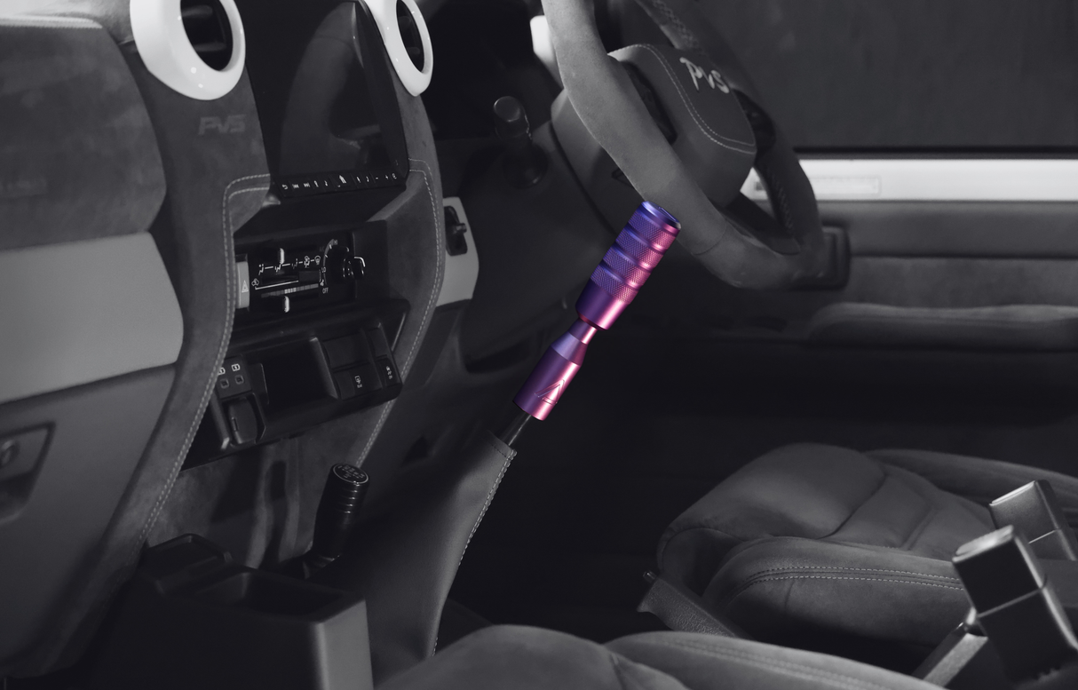 Aero Series Bundle - Circuit Gear Knob + 5" Gear Stick Extension to Suit Nissan GQ Patrol, Nissan Y61 GU Patrol (All Models)