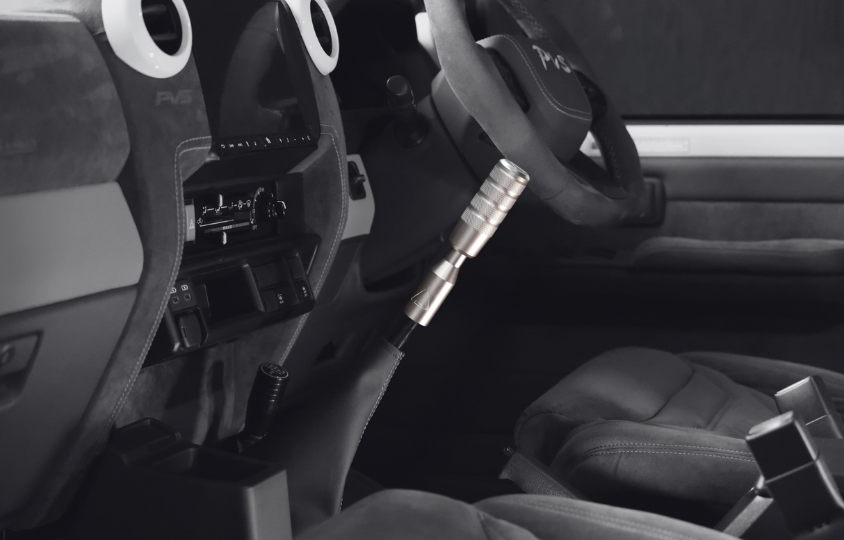 Aero Series Bundle - Circuit Gear Knob + 5" Gear Stick Extension to Suit Nissan GQ Patrol, Nissan Y61 GU Patrol (All Models)