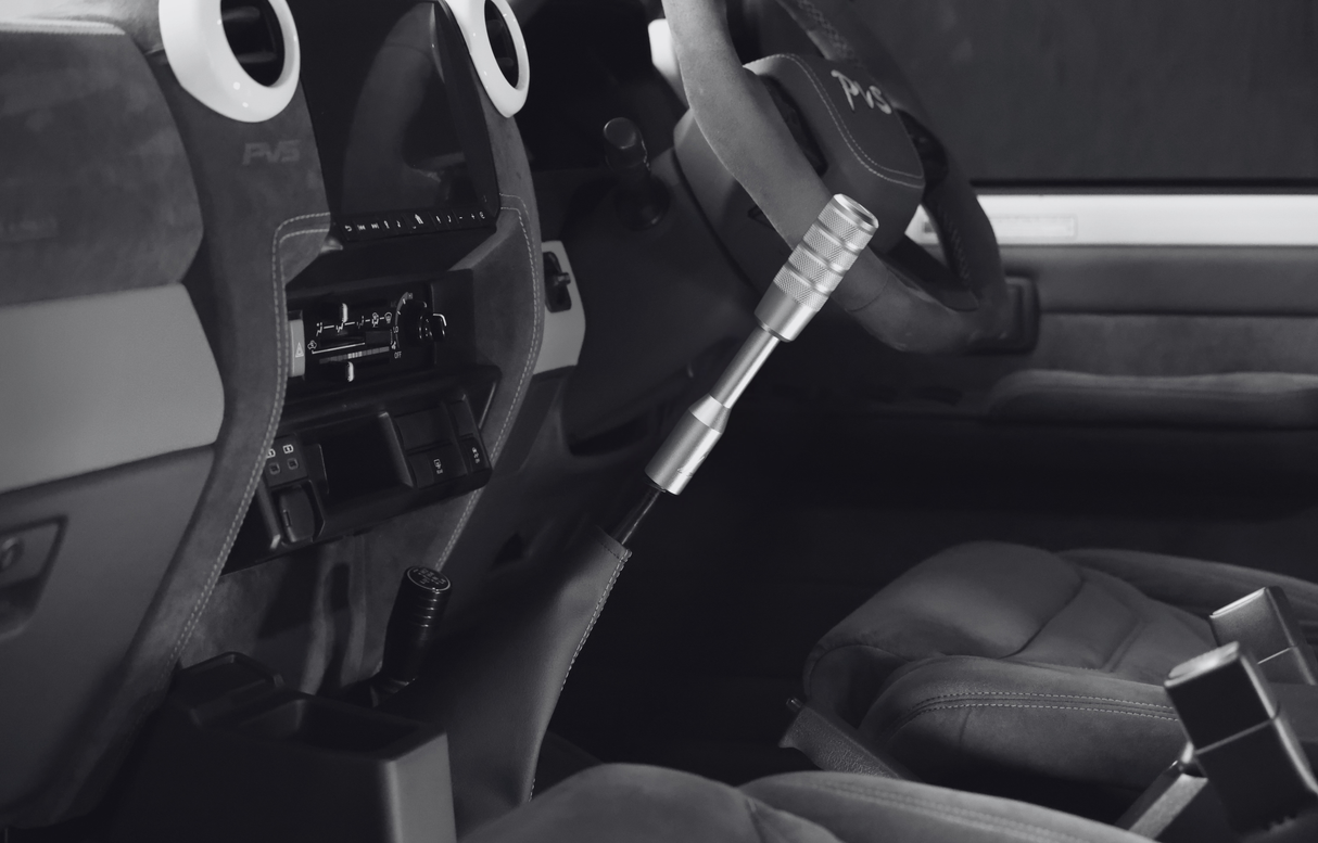 Aero Series Bundle - Circuit Gear Knob + 6.6" Gear Stick Extension to Suit Nissan GQ Patrol, Nissan Y61 GU Patrol (All Models)