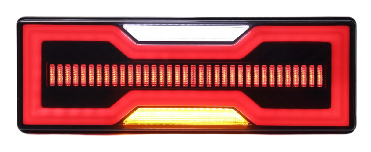 Clear LED Tail Lights Plug n Play for LandCruiser 79 Series/Hilux Genuine Toyota Tray or Tub