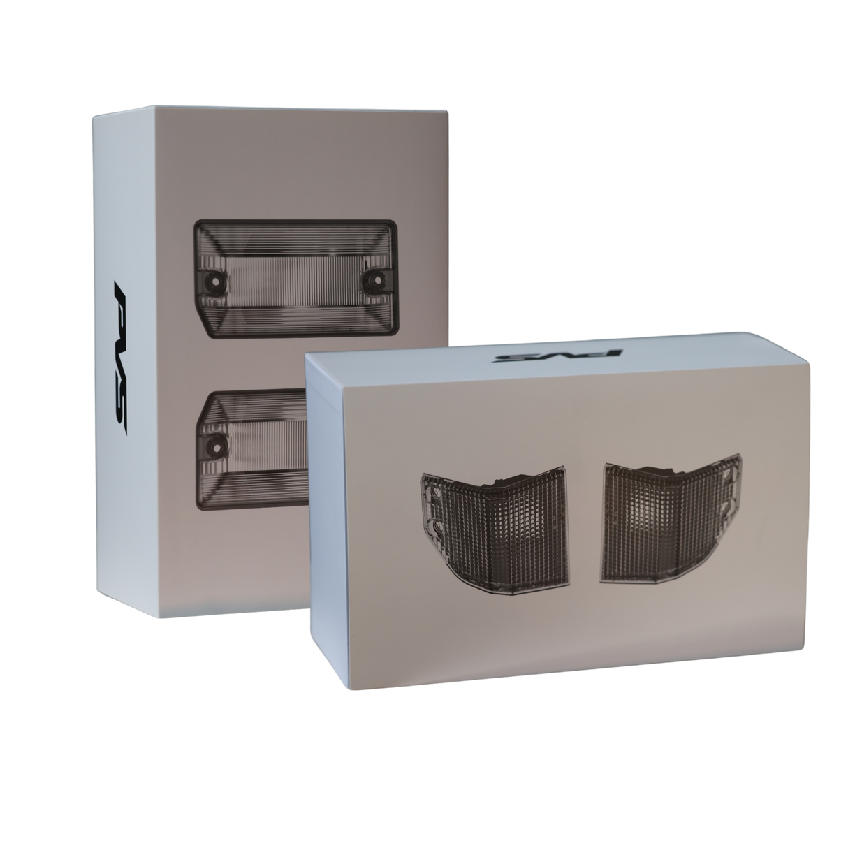 Clear/Crystal Turn Signal Side Marker + Front Corner Indicator Combo to suit Toyota LandCruiser 70 Series (09/2023+)