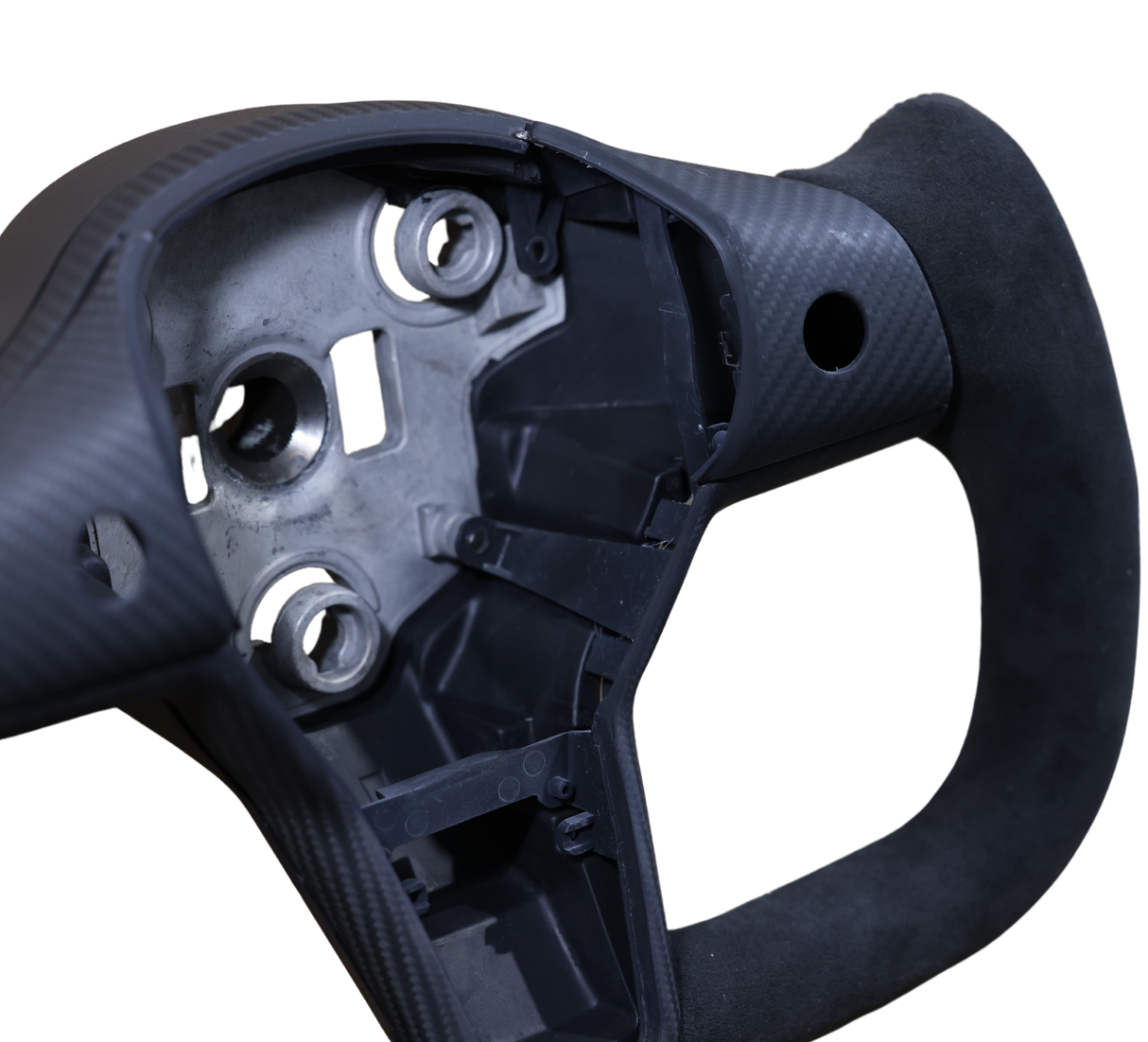 Tesla Model 3 Yoke Alcantara Steering Wheel Core