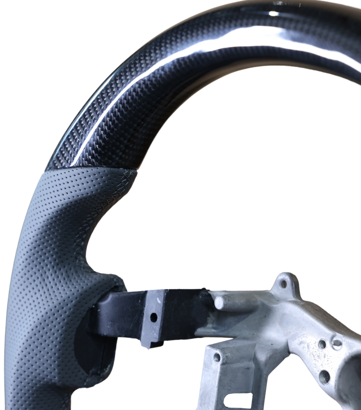 OEM Traditional Carbon Grey Leather Steering Wheel Core for Toyota